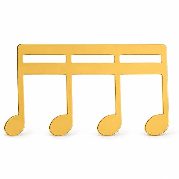 Premium Metal Music Book Clip and Page Holder for Piano, Guitar, and Sheet Music Stands, Portable Lightweight Design, 5.51 Inches / 14.00 cm, Elegant Gold Finish for Musicians and Teachers