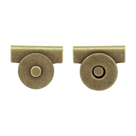 Metal Snap Buttons - Seamless Buckle Clasp for Clothing, Tote Bags, DIY Crafts, No Sewing Required Bag Clip, Rust-Resistant Alloy Fasteners (As Shown)