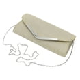 thumbnail image 1 of Premium Metallic Glitter Flap Clutch Evening Bag, 1 of 4