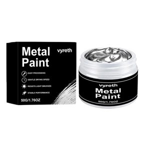 Premium Metallic Wheel Paint Gloss Silver | Quick-Drying Silver Metallic Paint | High Durability Fade-Resistant Quick Drying Rim Coating