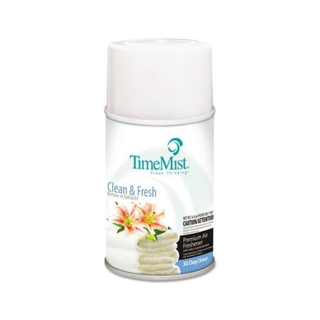 Premium Metered Air Freshener Refill Clean N Fresh, 6.6 oz Aerosol