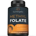 thumbnail image 1 of Premium Methyl Folate Supplement - Methyl Folate Capsules with Methylated Vitamin B12 and Vitamin B6 - Metabolically Active Folate as Magnafolate - Methylfolate 400 mcg per Capsule - 6, 1 of 7