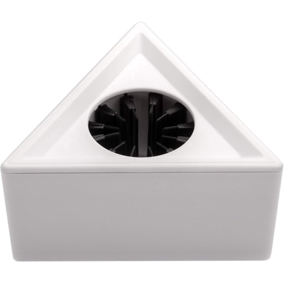 Premium Mic Flag (Triangle, White)