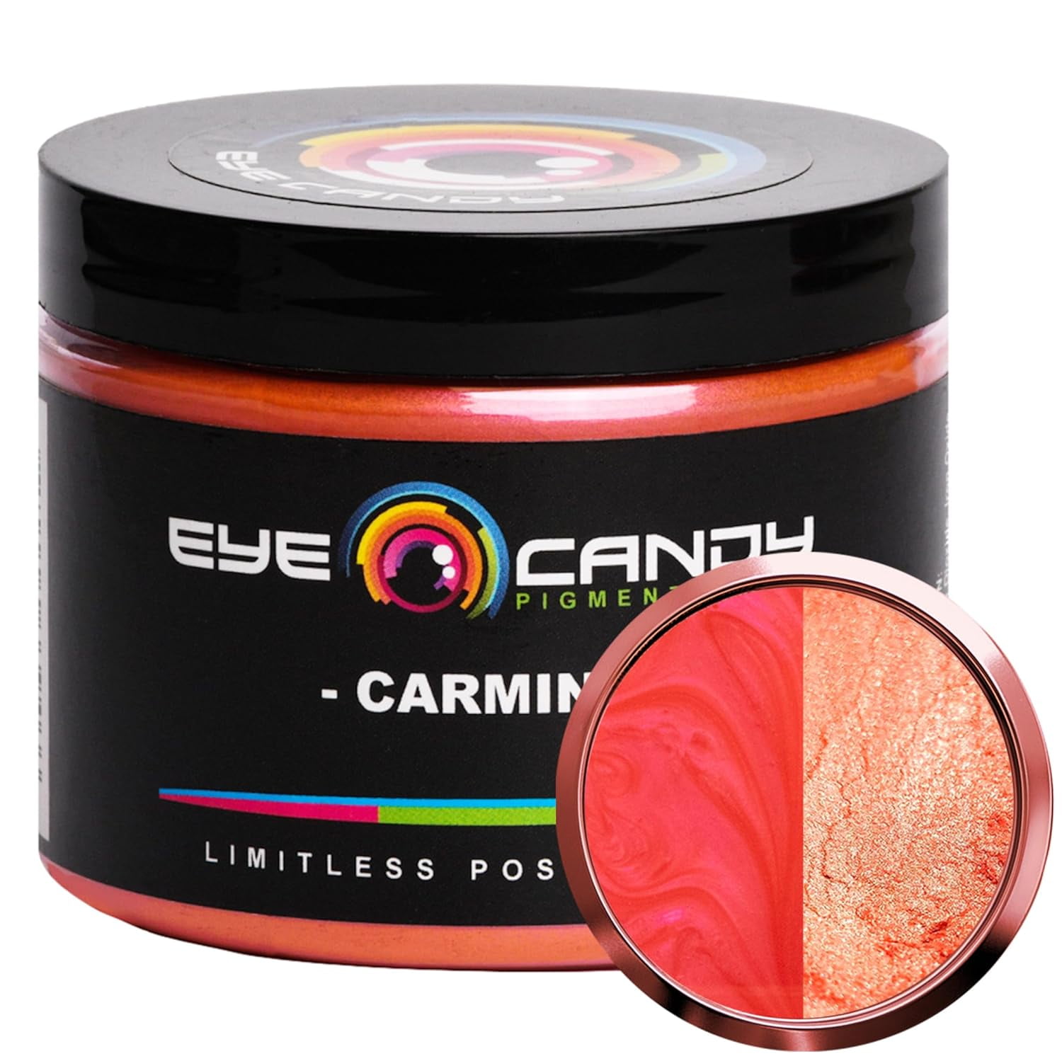 Premium Mica Powder Pigment “Carmine” (50g) Multipurpose DIY Arts and