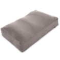 thumbnail image 1 of Premium Microbead Bed Pillow, Large Extra Fluffy But Supportive - Ultra Comfortable Sleep with Silk Like Anti Aging Cover 85% spandex/ 15% nylon Breathable, Cooling Stone Gray, 1 of 5