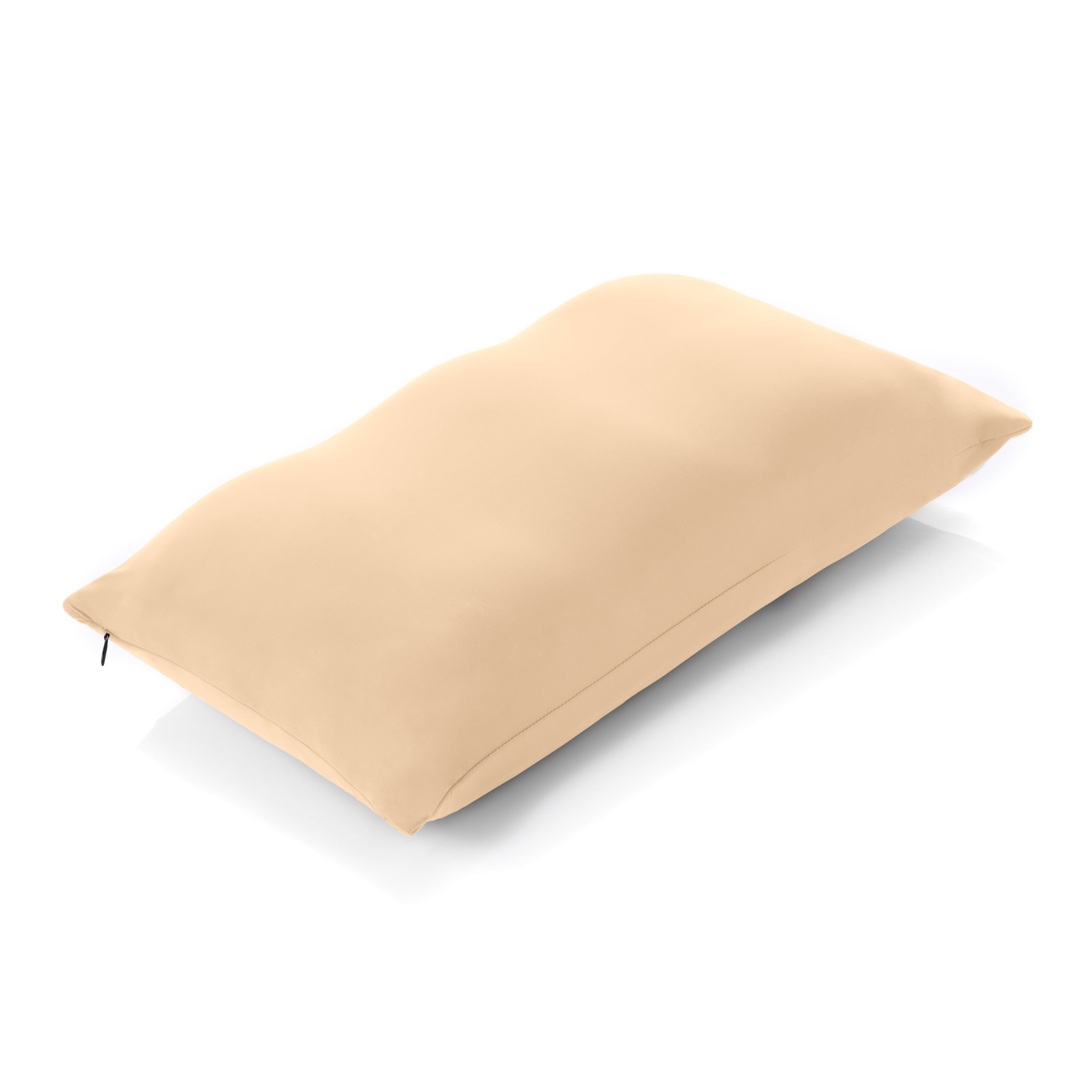 Premium Microbead Bed Pillow, Small Extra Fluffy But Supportive Ultra