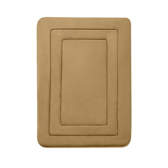 Premium Microfiber Bathroom Rug with Non-Slip Rubber Backing, Fast Absorbent and Machine Washable Floor Mat for Living Room, Bedroom, Kitchen, and Wet Areas