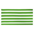 thumbnail image 1 of Premium Microfiber Cabana Stripe Beach Towel - 30" x 60" (Green) | ELEGANI Towels, 1 of 4
