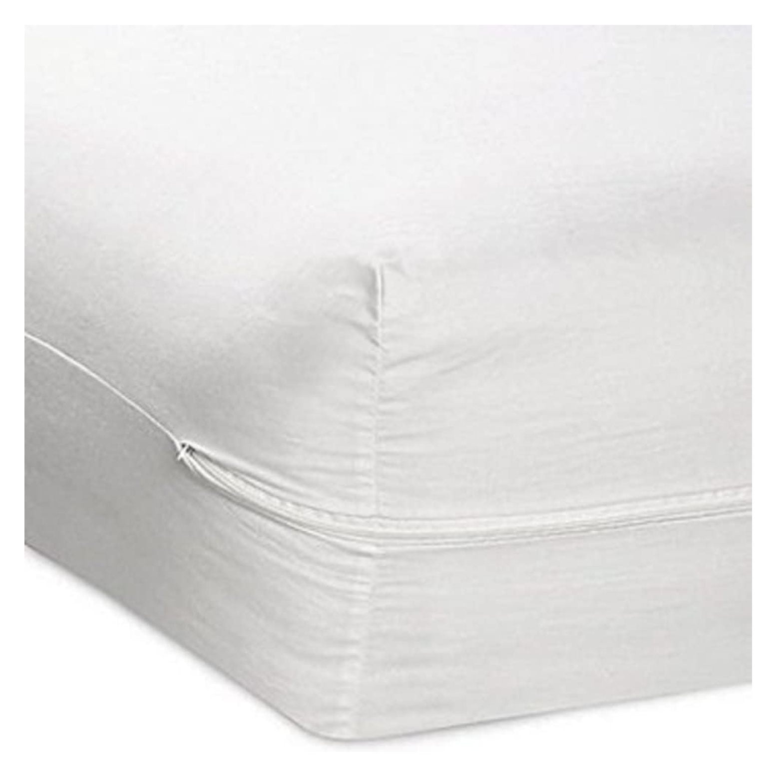 Premium Microfiber Waterproof Zippered Mattress Encasement Cover, Dust