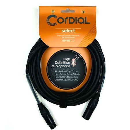 Premium Microphone Cable with Balanced XLR Connectors - Select Series