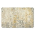 thumbnail image 1 of Premium Modern Abstract Gray Runner Rug, 20x32 inch - Soft, Non-Slip, Low Pile, Washable Bathroom Carpet for Laundry Room, Entryway, Kitchen, Hallway, Doorway, and Bedroom, 1 of 5