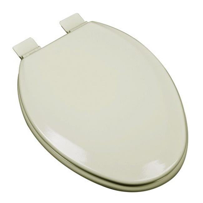 Premium Molded Elongated Wood Toilet Seat, Bonet