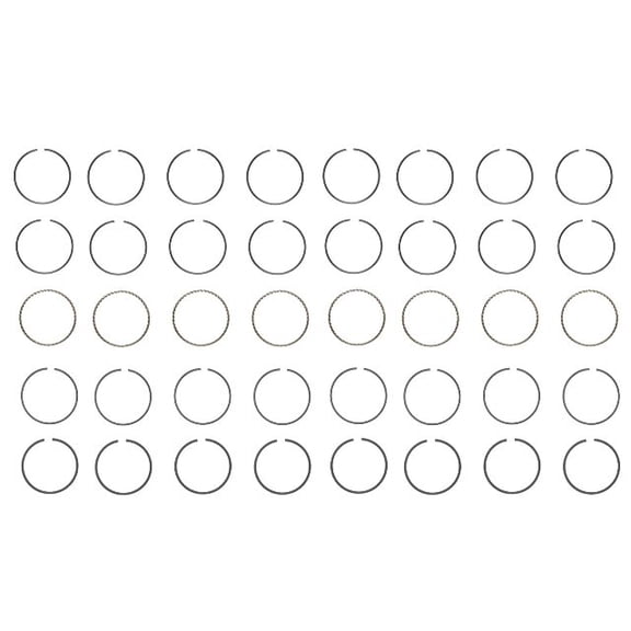 Premium Moly Piston Ring Set (Size .065) | Compatible with various GM/Ford/Chrysler High Performance Engines | File to Fit