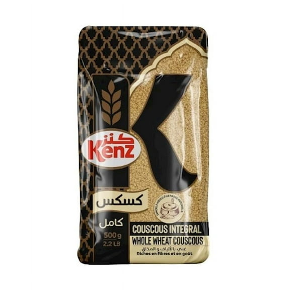 Premium Moroccan Couscous Kenz Whole wheat 1Kg Organic