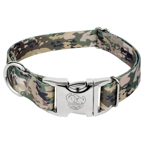 Country Brook Petz® Premium Mountain Viper Camo Dog Collar, Medium