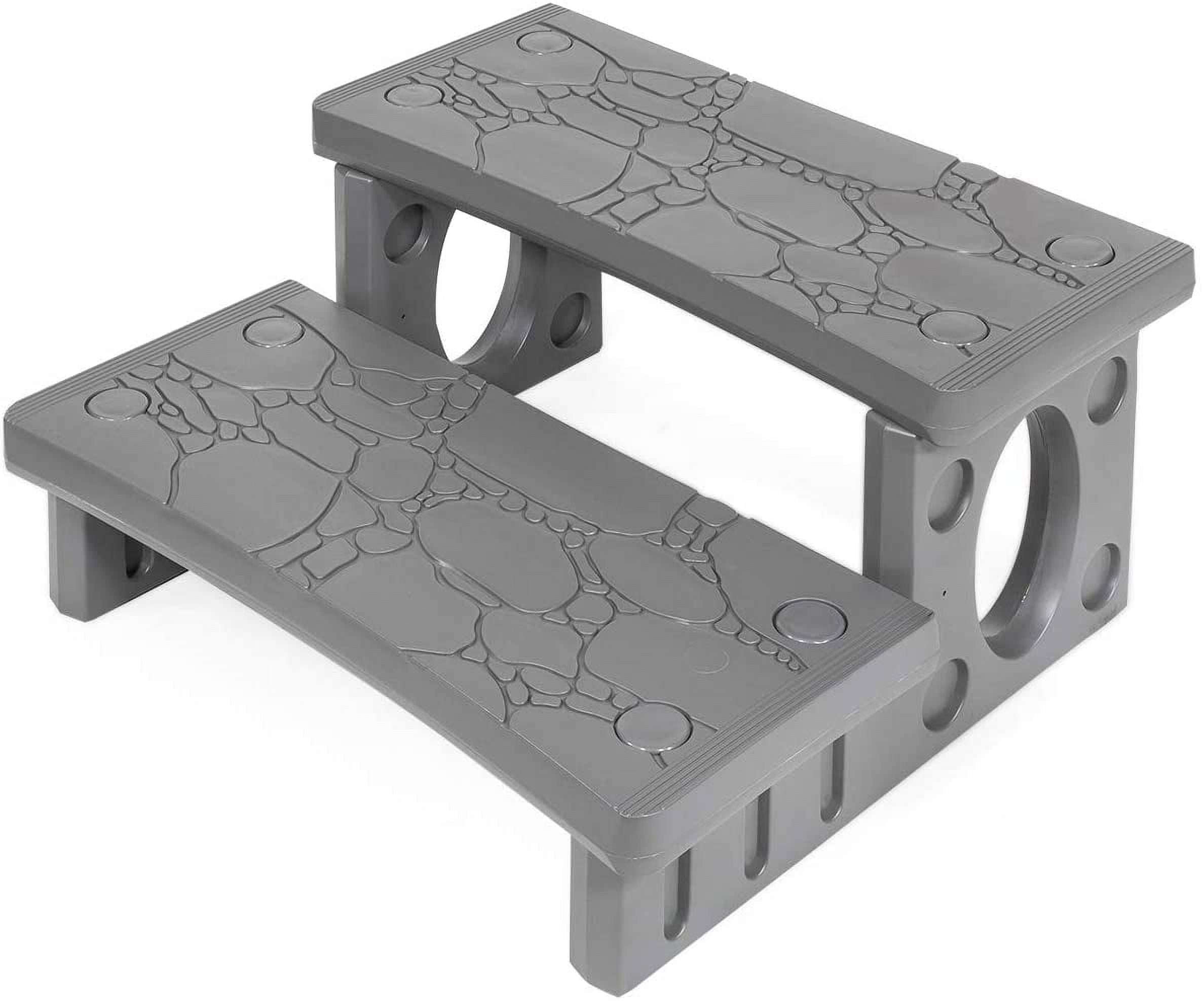Premium Multi Purpose 2 Step Spa Hot Tub Pool RV Campers Deck Steps Premium multi purpose 2 step spa hot tub pool rv campers deck steps