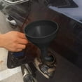 thumbnail image 1 of Premium Multi-Purpose Car Fueling Funnel with Flexible Strainer, Wide Mouth & Ergonomic Handle for Easy Oil Water Antifreeze Refilling - Durable PVC Funnel Kit for All Vehicles, 1 of 9