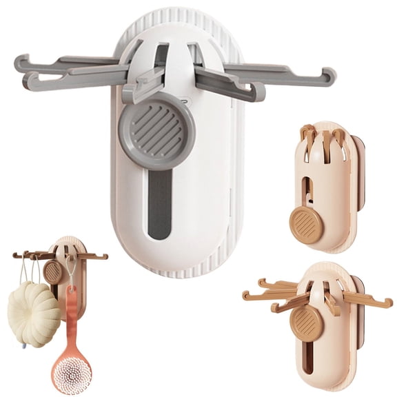 Premium Multi-purpose Household Hooks - High Impact Plastic, High Capacity Design - Long-lasting Build - Ideal for Workplace Use