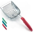 thumbnail image 1 of Premium Multicat Cat Litter Scoop | Solid Metal | Litter Box Tray Pan Sifter, 1 of 7