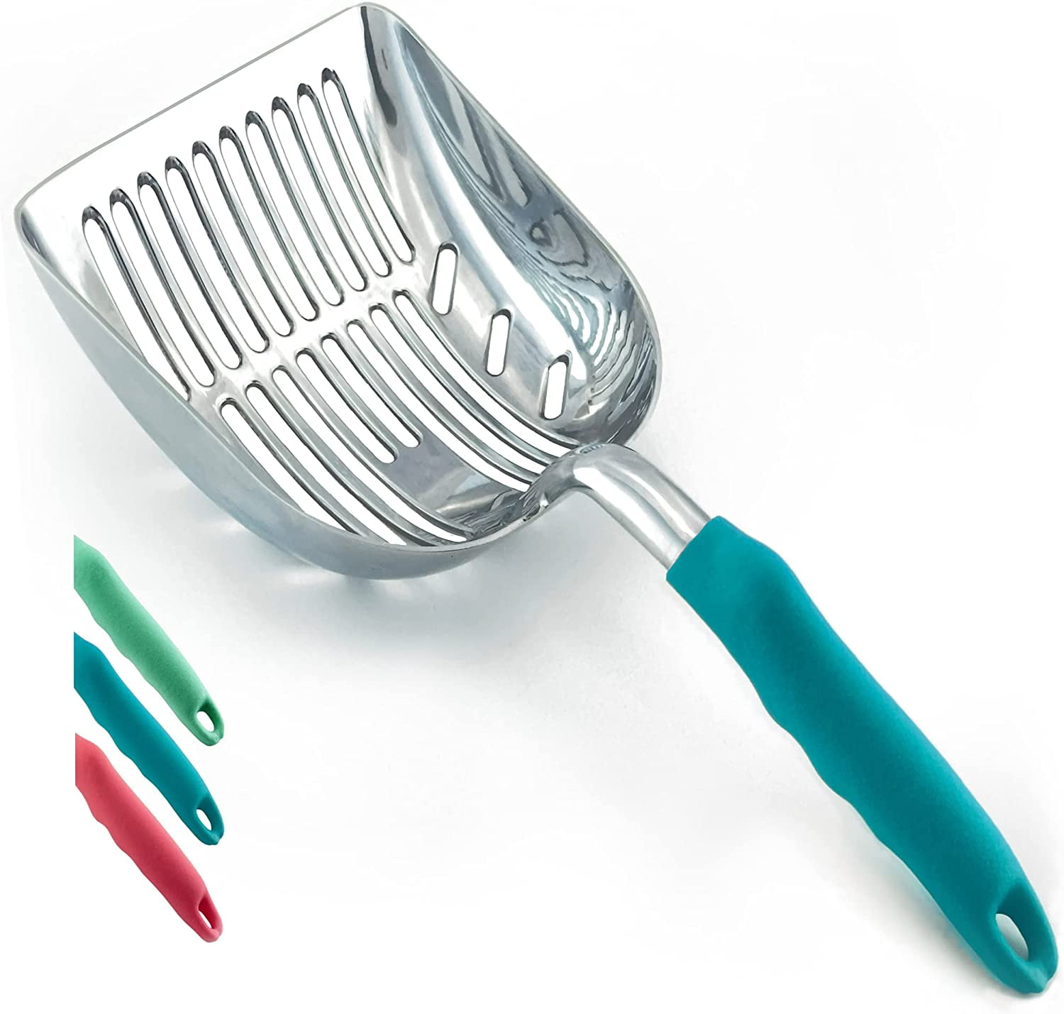 Premium Multicat Cat Litter Scoop Solid Metal Litter Box Tray Pan