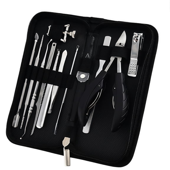 Premium Nail Clipper Set with Ergonomic Design, Stainless Steel Material