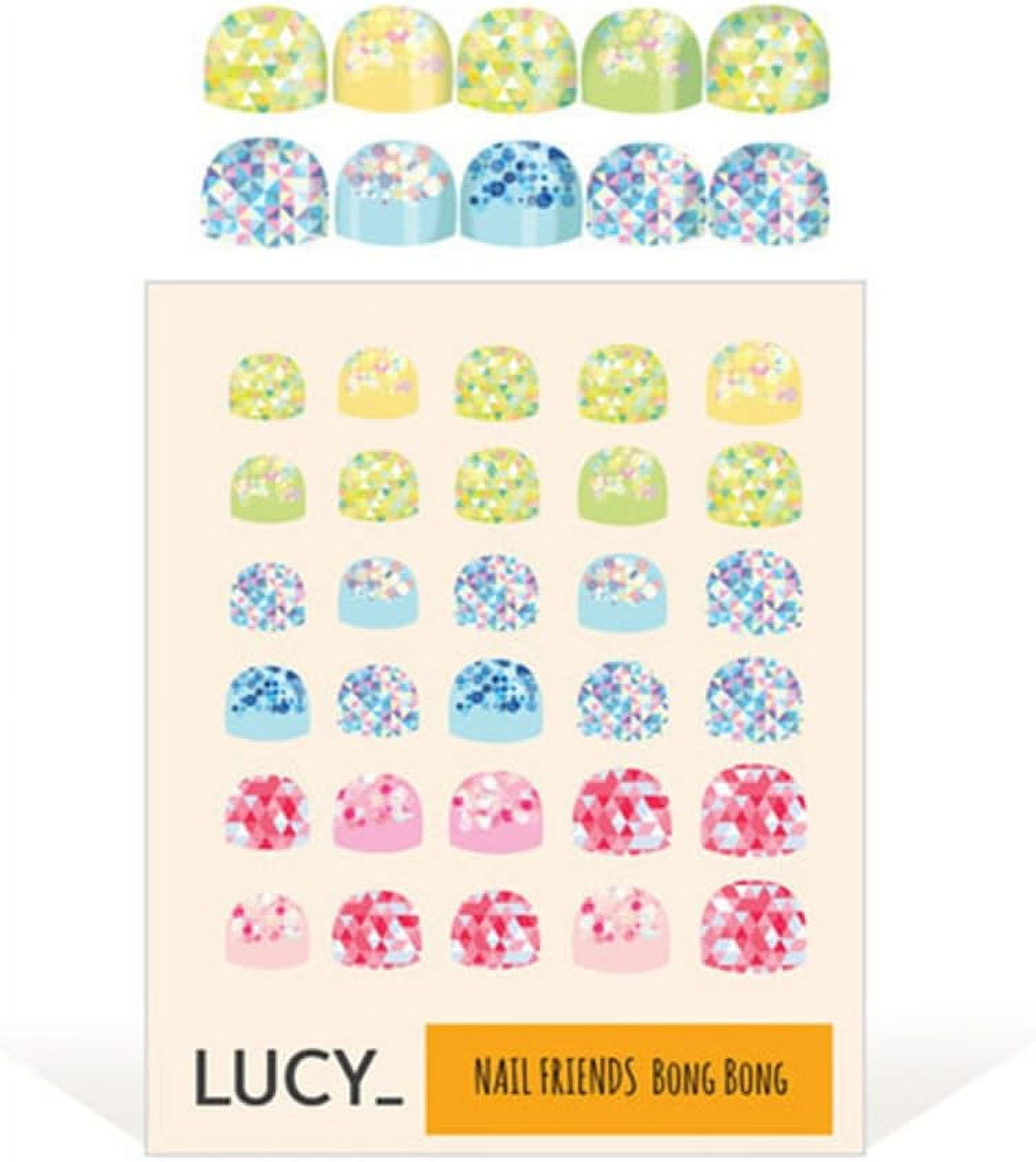 Premium Nail Wraps For Kids 36 Yo 30 NonToxic Nail Polish Stickers