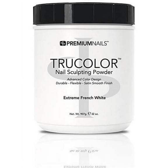 Premium Nails Powder 32 oz - Extreme French White