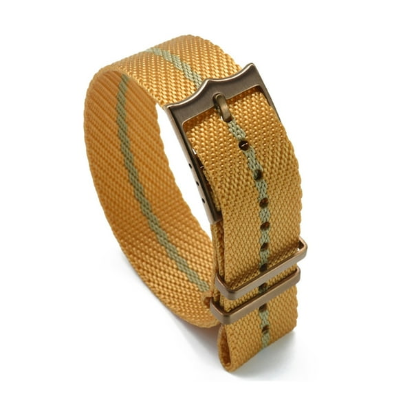 Premium Nato Straps 20mm 22mm Fit For Tudor Watch Bands Black Red Khaki With Silver Copper Buckle Bracelet Accessories