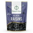 Premium Natural Black Raisins By Champion Choice 1kg, High In Protein