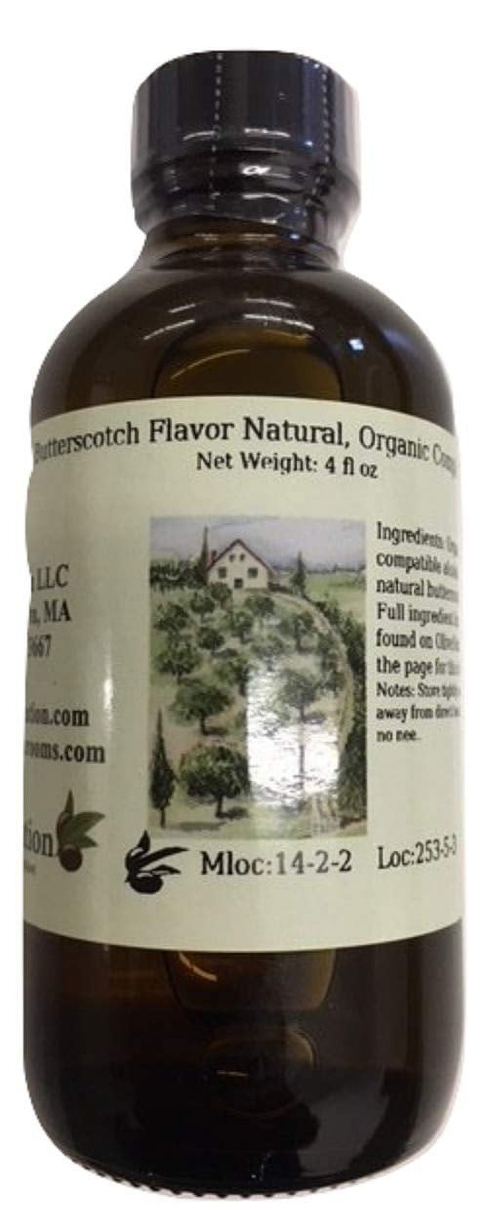 Premium Natural Butterscotch Extract 4 Fl Oz (Pack of 1)