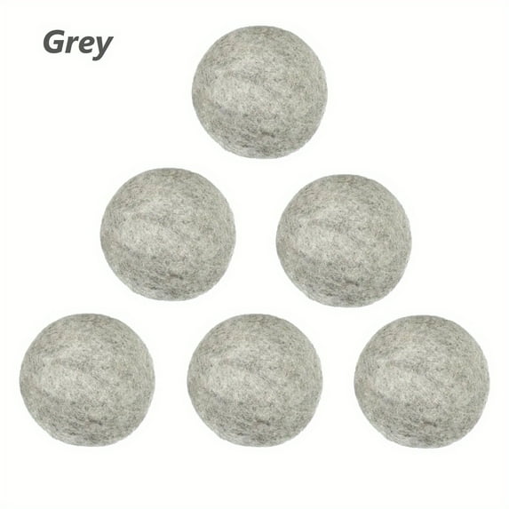 Premium Natural Wool Dryer Balls - Replace Dryer Sheets & Fabric Softener - Laundry Balls For Dryer