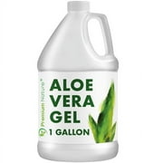 Premium Nature Aloe Vera Gel - Cooling, Alcohol-Free, 1 Gallon