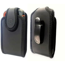 Premium Neoprene Swivel Cell Phone Carrier Holster Men Cell Phone Belt Holder, Compatible with [iPhone iPhone 12 Mini SE 5 5S 5C Samsung J1 J3 LG K7 K10 & More] fits with Thick or Heavy Duty Case