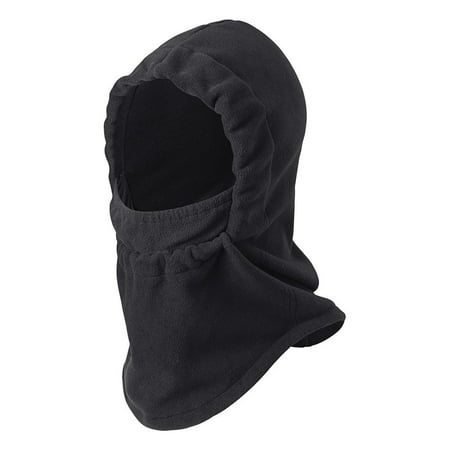 Premium New Soft Thermal Fleece Balaclava Face Mask for Cold Weather Neck Warmer - black