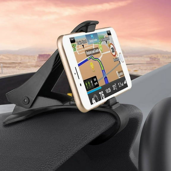 Premium Non-Slip Car Dashboard Mount Phone Holder Dock [Strong Grip] [Black] B5D Compatible With BLU Pure View, R1 Plus, Life One X3, Tank Extreme Pro (T0010UU), Grand M, Vivo 5 - CAT S41 S48c