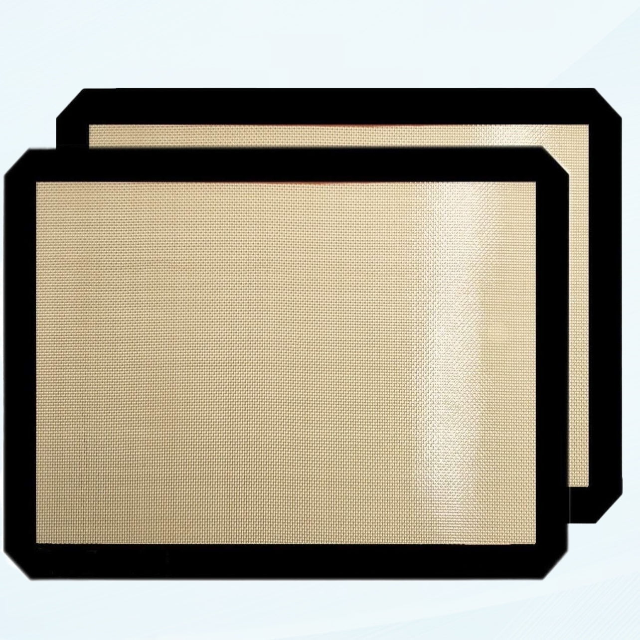 Premium Non-Stick Silicone Baking Mats Quarter Sheet Toaster Small