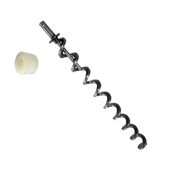 Premium Nonrust Steel Auger Replacement Set Auger Drive Shafts For Outdoor Grills Maintenance And Motor Assembly
