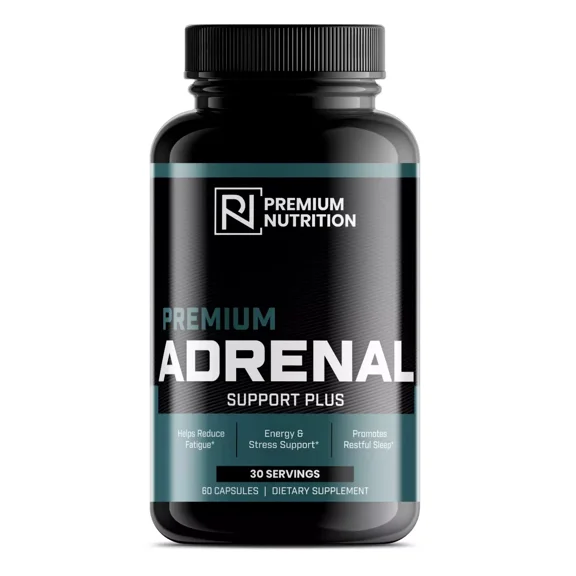 Premium Nutrition Adrenal Support Plus Supplement For Increase Strength, Stamina