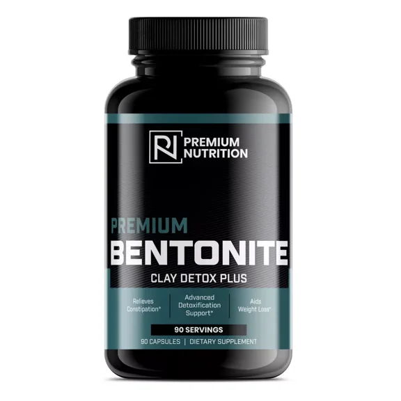 Premium Nutrition Bentonite Clay Detox Plus Optimizing Detoxification 5 oz