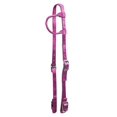 thumbnail image 1 of Premium Nylon Single Ear Headstall (Pink), 1 of 1