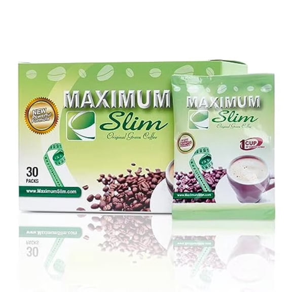 Premium ORGANIC Coffee BOOSTS your Metabolism DETOXES your Body & CONTROLS your Appetite. EFFECTIVE WEIGHT LOSS FORMULA includes Original Green Coffee & Natural Herbal Extracts (Laxative Free)