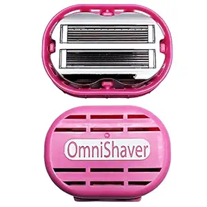 Premium Omnishaver with Pink Travel Case - The Fastest Way to Shave ...