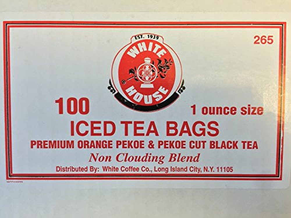 Premium Orange Pekoe & Pekoe Cut Black Tea (100 Pouches/1 Oz)