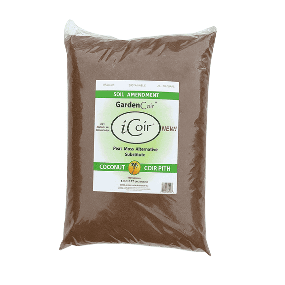 Organic Coconut Coir for Gardening  15 lb Bag, All-Natural & Sustainable Soil Amendment