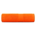 thumbnail image 1 of Premium Organic Cotton Bath Towels Plush Feather Touch Quick Dry Bath Sheet Eco Friendly Towel 100% Cotton Loop Terry, Orange, Set of 1, 1 of 2