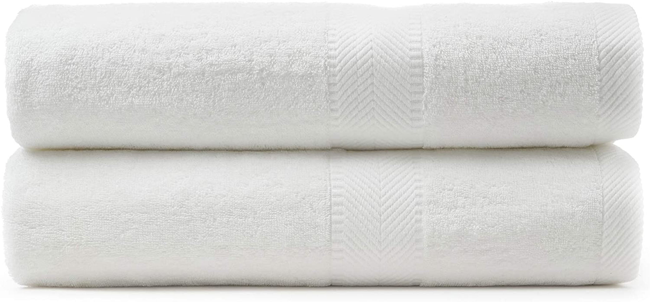 Premium Organic Cotton Bath Towels Plush Feather Touch Quick Dry Bath