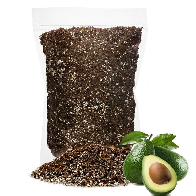 ⭐ Premium Organic Potting Soil for Avocado - (2 Quart Bag)