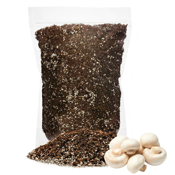 ⭐ Premium Organic Potting Soil for Mushrooms - (4 Quart Bag)