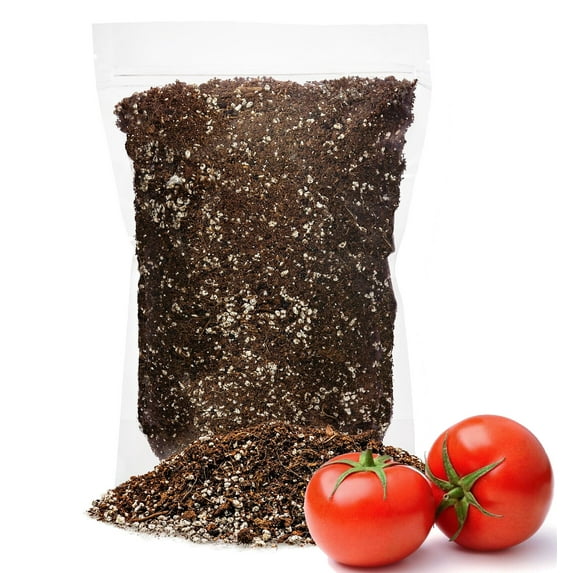 ⭐ Premium Organic Potting Soil for Tomatoes - (20 Quart Bag)