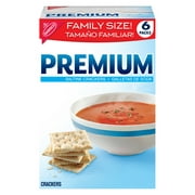 Premium Original Saltine Crackers, Family Size, 24 oz